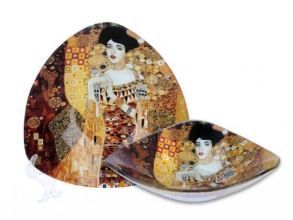 Skleněná miska G. Klimt Adele Bloch