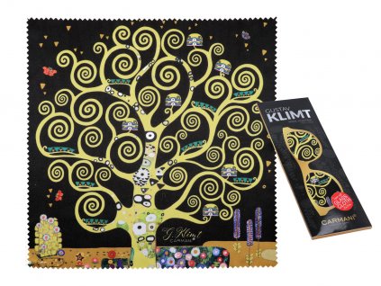 Utěrka na brýle G. Klimt, The Tree of Life