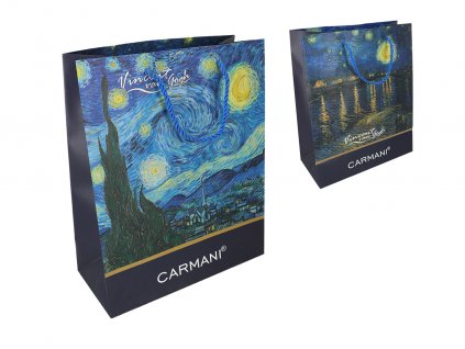 Dárková taška V. van Gogh, kavárna v noci na terase, hvězdná noc