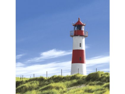 Dezertní třívrstvé ubrousky Lighthouse, 20 ks