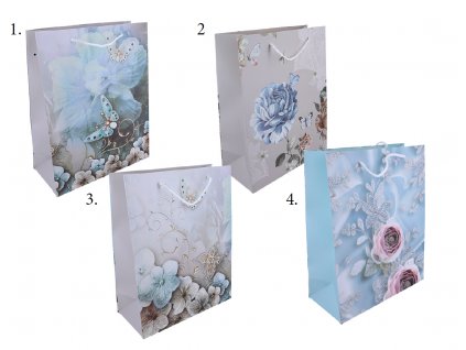 Dárková papírová taška Vintage Roses