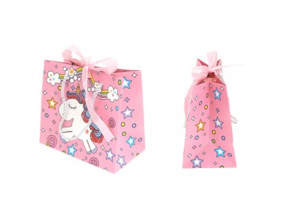 Dárková papírová taška pro děti, Unicorn