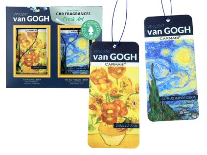 Sada 2 vůní do auta, V. van Gogh, Vanilla Sun + Citrus Impression