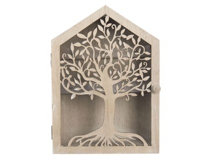 Skříňka na klíče TREE - 18*6*25 cm