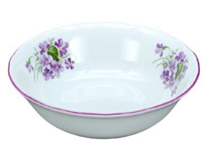 Porcelánová miska FIALKY - 14 cm