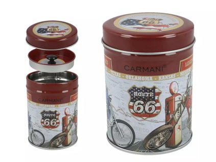 Plechová dóza na kávu a sypaný čaj Classic & Exclusive, Motors
