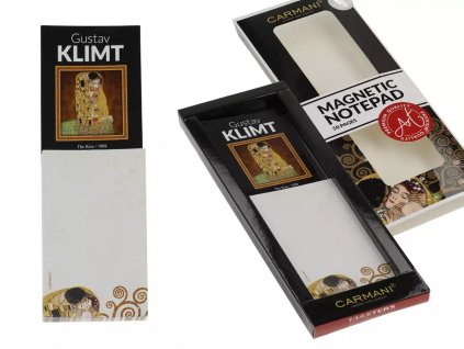 Magnetický zápisník G. Klimt, The kiss