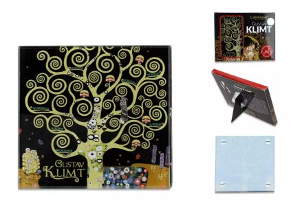 Skleněný podtácek G. Klimt, Strom života
