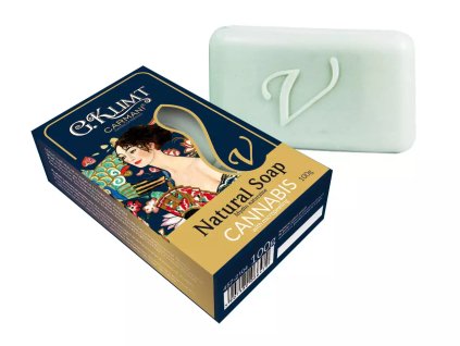Carmani - Přírodní mýdlo, dekor G. Klimt, Konopí - 100 g