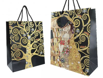 Dárková taška G. Klimt, Polibek