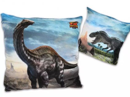 Polštář s výplní a zipem, Prehistorický svět Dinosaurů XVI