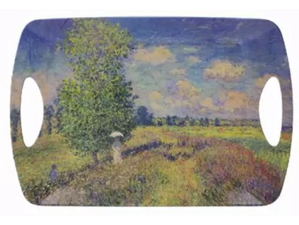 Melaminový tác, dekor C. Monet