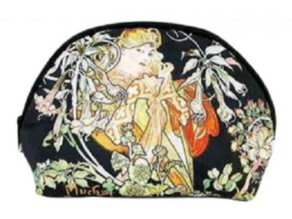 Kosmetická taštička A. Mucha  - 23*16*7 cm