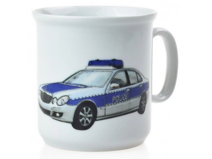 Dětský porcelánový hrnek z limitované edice, POLICIE - 220 ml