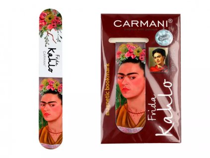 Carmani - Magnetická záložka do knihy Frida Kahlo - 3*10 cm