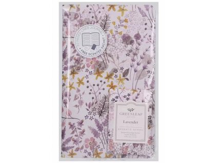 Greenleaf - Zápisník s vonným sáčkem Lavender