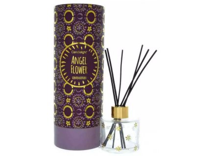 Candlelight - Vonný difuzér Plum & Gold, vůně andělských květin - 150 ml