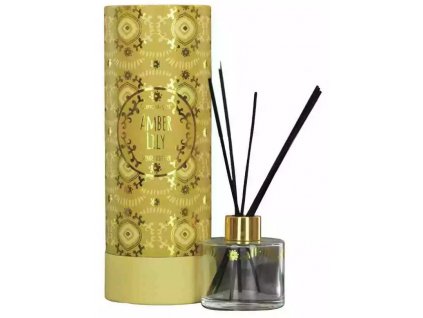 Candlelight -   Vonný difuzér Ochre & Gold, vůně ambry a lilie  - 150 ml