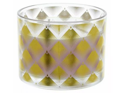 Candlelight - Svíčka ve skleněné dóze Deco Glam, vůně granátového jablka