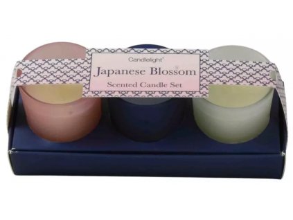 Candlelight - Vonné votivní svíčky Japan Cherry, vůně japonské třešně
