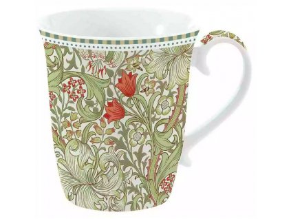 Easy Life - Porcelánový hrnek William Morris Green - 275 ml