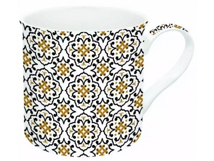 Easy Life - Porcelánový hrnek Black Baroque - 300 ml