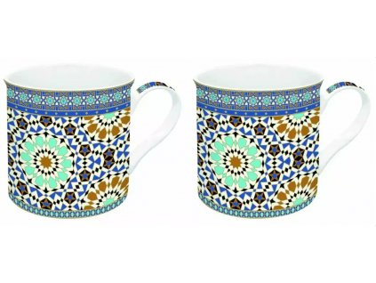Easy Life - Porcelánové hrnky Arabian Light Blue 2 ks - 300 ml