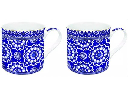 Easy Life - Porcelánové hrnky Azulejo Blue 2 ks - 300 ml
