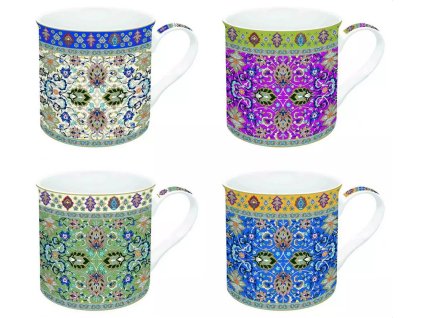 Easy Life - Porcelánové hrnky Persian 4 ks - 300 ml