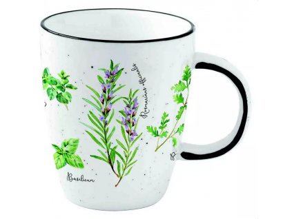 Easy Life - Porcelánový hrnek Herbarium - 350 ml