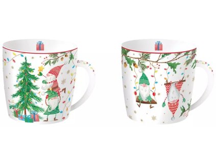 Easy Life - Vánoční hrnky Ready For Christmas v dárkové krabičce 2 ks - 350 ml