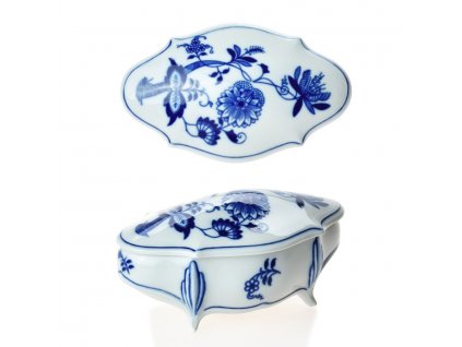 Porcelánová dóza oválná Hana