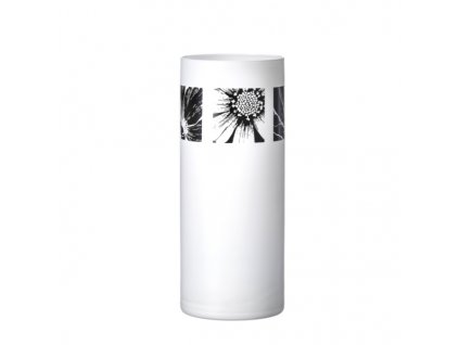 Skleněná váza VÁLEC dekor S1566