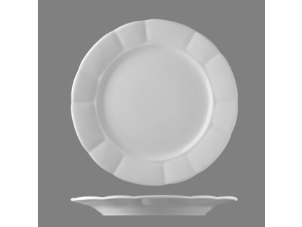 Porcelánový talíř mělký, Benedikt - 26 cm