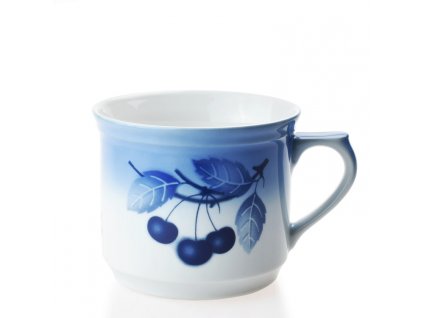 Porcelánový hrnek Vařák, Blue Cherry