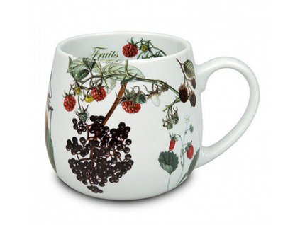 KP - Porcelánový hrnek buclák My favourite tea fruits - ovocný čaj - 420 ml
