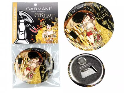 Carmani - Otvírák s magnetem G. Klimt, The Kiss - 5,6 cm