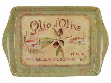 Melaminový tác Olio D´Oliva mini