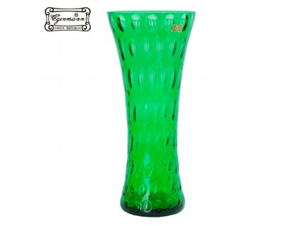 váza 35cm zelená