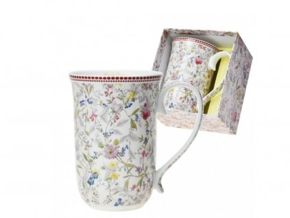 Porcelánový hrníček Meadow flower v dárkové krabičce - 400 ml