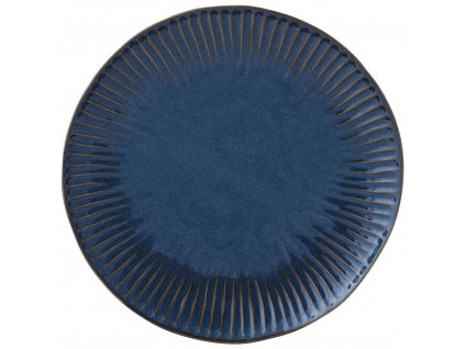 Easy Life - Porcelánový jídelní talíř Gallery Blue - 26 cm