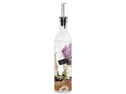 Easy Life - Skleněná lahev na olej nebo ocet Lavande De Provence - 500 ml