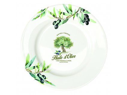 Easy Life - Sada čtyř porcelánových dezertních talířů Douce Provence v dárkové krabičce 4 ks - 19 cm