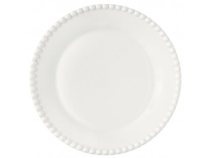 Easy Life - Porcelánový dezertní talíř Tiffany White - 19 cm