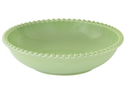 Easy Life - Porcelánový polévkový talíř Tiffany Green - 20 cm