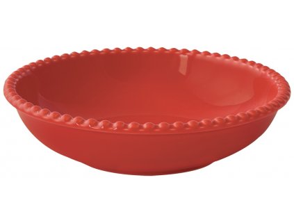 Easy Life - Porcelánový polévkový talíř Tiffany Red - 20 cm