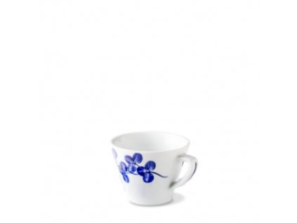 Porcelánový šálek Indigo na espresso, ruční malba - 80 ml