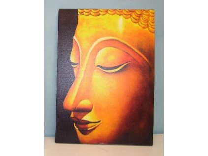 Obraz "BUDDHA-HEAD" - 50*70*2 cm