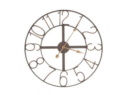 Nástěnné hodiny Clayre & Eef 5KL0014 - Ø 60 cm