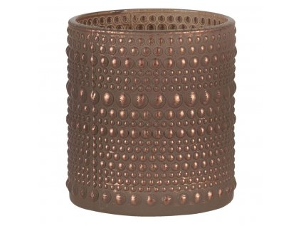 Sklenička na čajovou svíčku Clayre & Eef 6GL3233 - Ø 7*8 cm